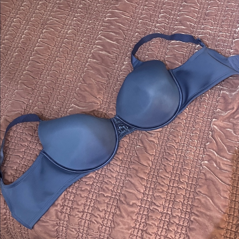 Vanity Fair Navy Blue Bra 38DDD